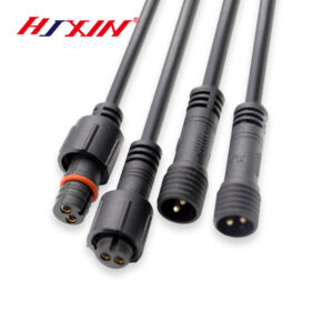 Customized M12 connector 2~6 pin male and female head integrated injection molding waterproof wire pure copper core power wire waterproof wire plug