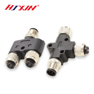 M12 Connector Automotive Sensor M8 Aviation Plug T-Y Type One to Two 3-4-5-6-8-12 Pins Male and Female Ador