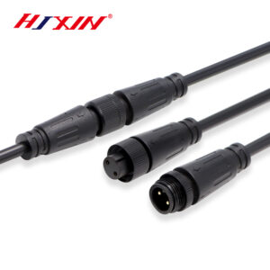 Metal head m15 waterproof plug 23456 pin waterproof line livestock farming livestock led light power m12 waterproof connector