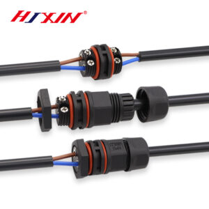 Plug-in quick waterproof plug 234-pin screw press line panel-type wiring terminal outdoor cable IP68 waterproof connector