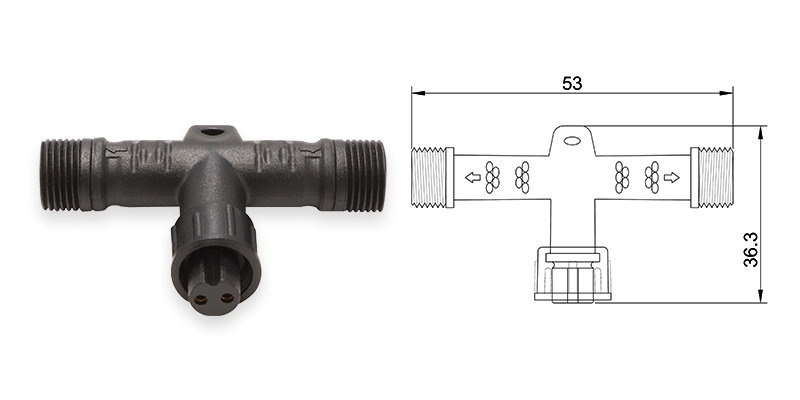 Custom M12 Waterproof Connector